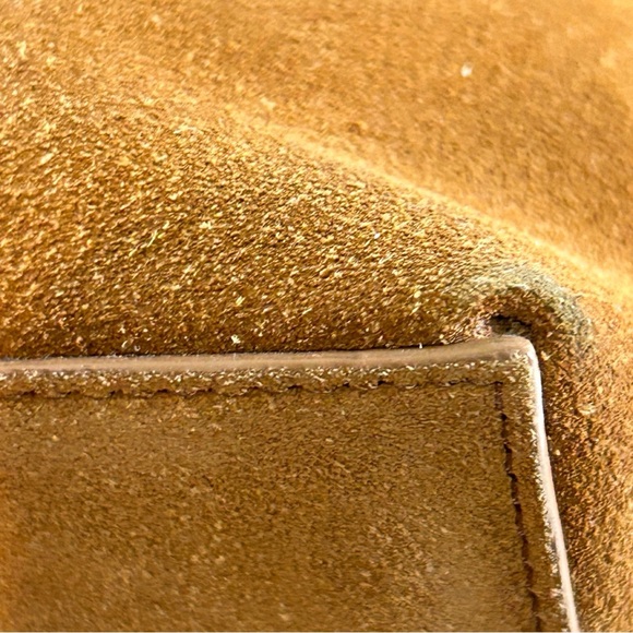 Little Liffner Sprout Tote Mini Chestnut Suede - Picture 15 of 15